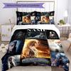 Warner (3) Customize Your Name Bedding Set Breathable Duvet Cover with Pillowcases Home Decoration Birthday Gift