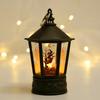 Halloween Led Candle Lantern Vintage Witch Castle Pumpkin Ghost Pagoda Wind Lantern Hanging Indoor Outdoor Party Decor Supplies