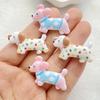 10Pcs New Cute Cartoon Puppy Series Flat Back Resin Cabochons Scrapbooking DIY Jewelry Craft Decoration Accessories