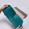 Sink Water Prevent Faucet Wraparound Faucet Absorbent Mat Splash Catcher Silicone Drain Pad
