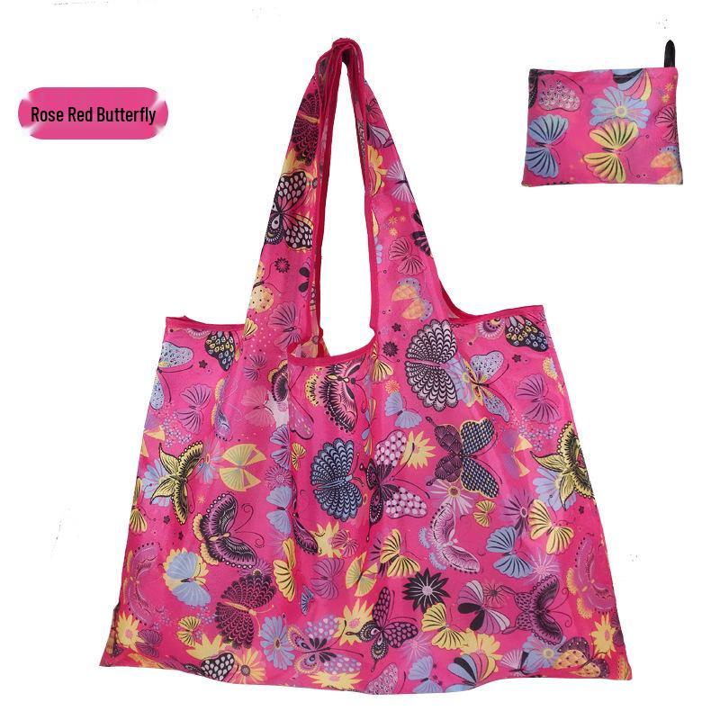 Eco-Friendly Large Capacity Folding Grocery Bag - Oxford Cloth