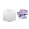 Flexible Elephant Craft Mold Multipurpose Use Suitable for Festival Decorations Handmade Gifts and Seasonal Crafts