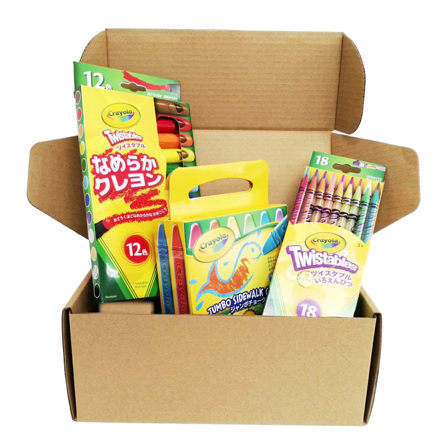 

Crayola Home Набор для рисования цвета 12 цветов 18 цветов цветной цветной подлинный продукт (12 мелков, восковых мелков, карандашей) Мел, карандаши, восковые мелки,