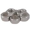 DIN934 GB6170 SUS304 Stainless Steel Hex Nut UNC UNF BSW Thread Metric Imperial Hexagon Lock Nuts 0#-12# 1/4-3/4 Inch