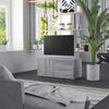 815496 vidaXL TV Cabinet Sonoma Grey 80x34x36 Cm Engineered Wood