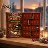 Musical Instrument Ornaments Christmas Music Advent Calendar 2026, 24 Mini Home Decorations Countdown Calendar, Musician Holiday Gift for Lovers