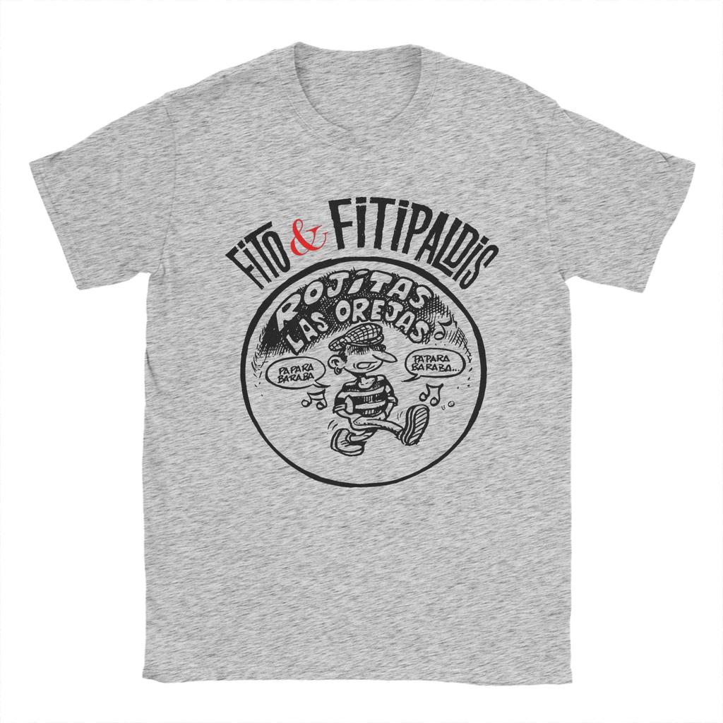Unisex Women New Arrival Fitos Fitipaldis Rock Band  T Shirt Tee Pure Cotton  Tshirts Clothing