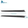 Real Soft Carbon Fiber LHD RHD Front Door Trim Sticker For Mitsubishi Outlander 2013 2014 2015 2016 2017 2018