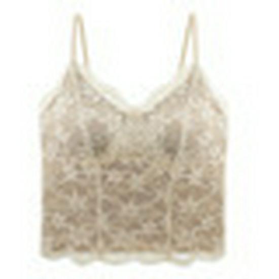 

Hot Selling Slim Lace Camisole with Chest Pads - Women s Seamless Beautiful Back Top for Spring and Summer XL [115-130 lbs]