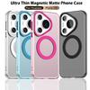 Magsafe Matte Phone Case For Huawei Pura 70 Ultra Pro Pro+ Protective Case Magnetic Wireless Charging Shockproof Back Cover
