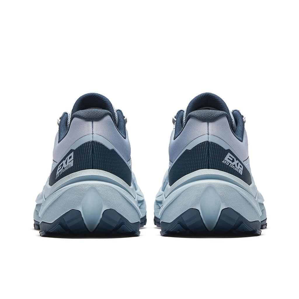 Anta Explorer Lite Trail Running Shoes Men White Black Blue 912616649-4