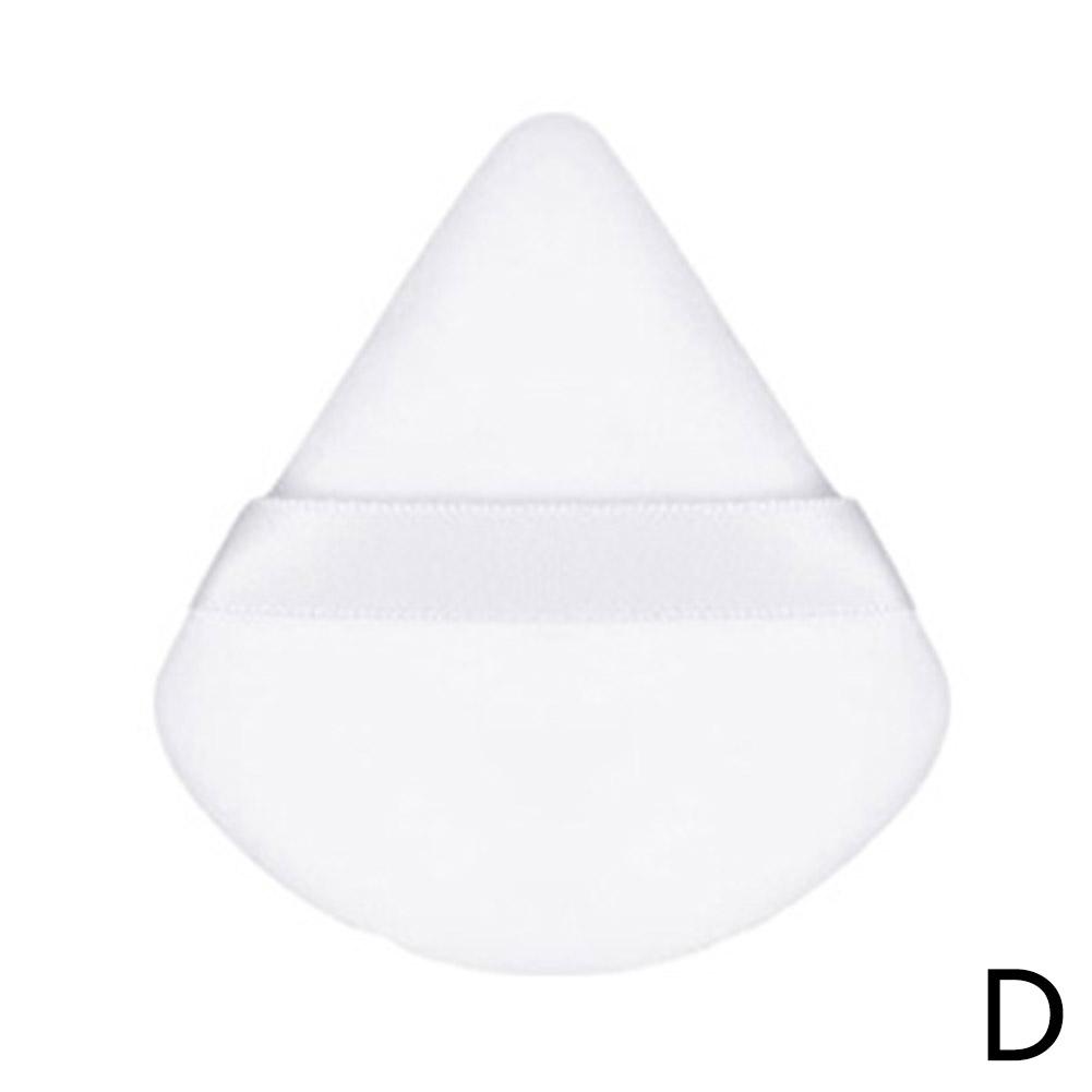 Double-sided Available Elastic Feel Powder Puff for Various Cosmetics Powder Puff Triangular Three-dimensional Plush Powder