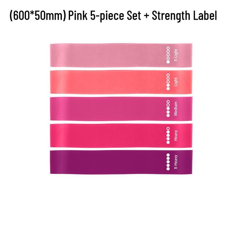 TPE Thickened Elastic Yoga Resistance Band for Strength Training & Quick Butt Lift