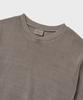 Whoops Garments Washed Overlap Neck Knit Tee [Ash Brown]