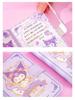 Sanrio Kuromi Planner Gift Box: Elegant Magnetic Notebook for Children's Birthday (June 1st)