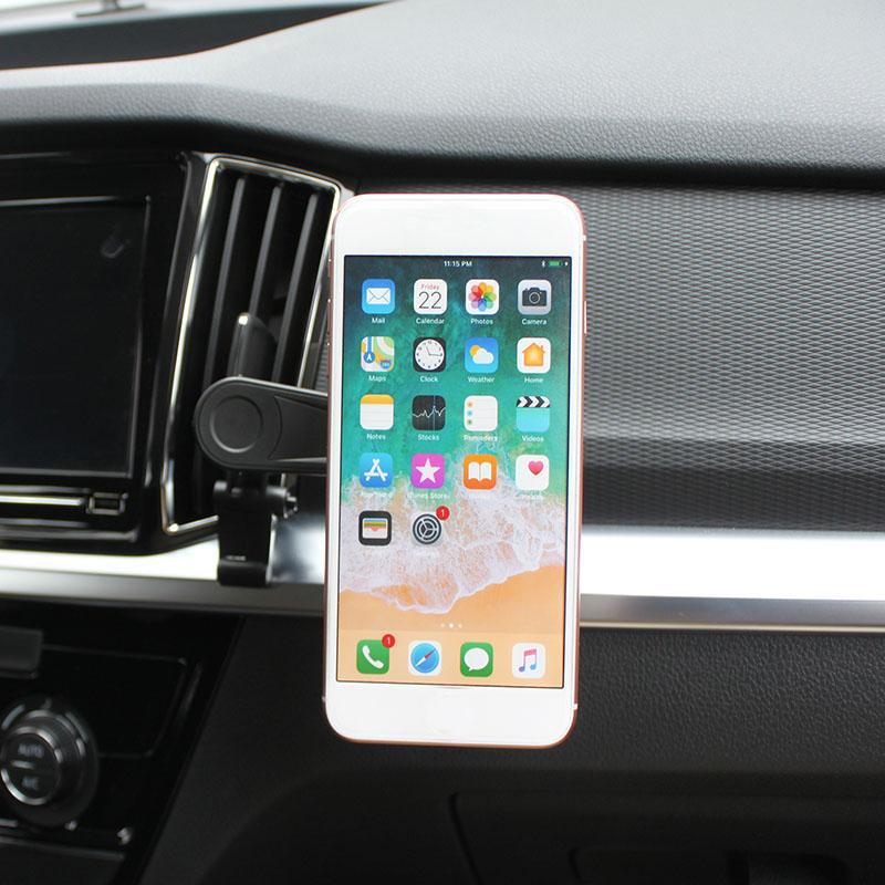 Magnetic Cell Phone Stand, Hands-Free Cellphone Holder for Car Vent Phone Mount Compatible with All Mobile Phone