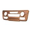 Peach Wood Grain AC Control Panel Cover Trim For Honda CRV 2017 2018 2019 2020 ABS Interior Decoration for Car Center Console Upgrade