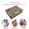 Classic Mandala Diamond Painting Jewelry Storage Case DIY Special Shaped Drill Wood Organizer Mosaic Art Kit Handmade Xmas Gifts