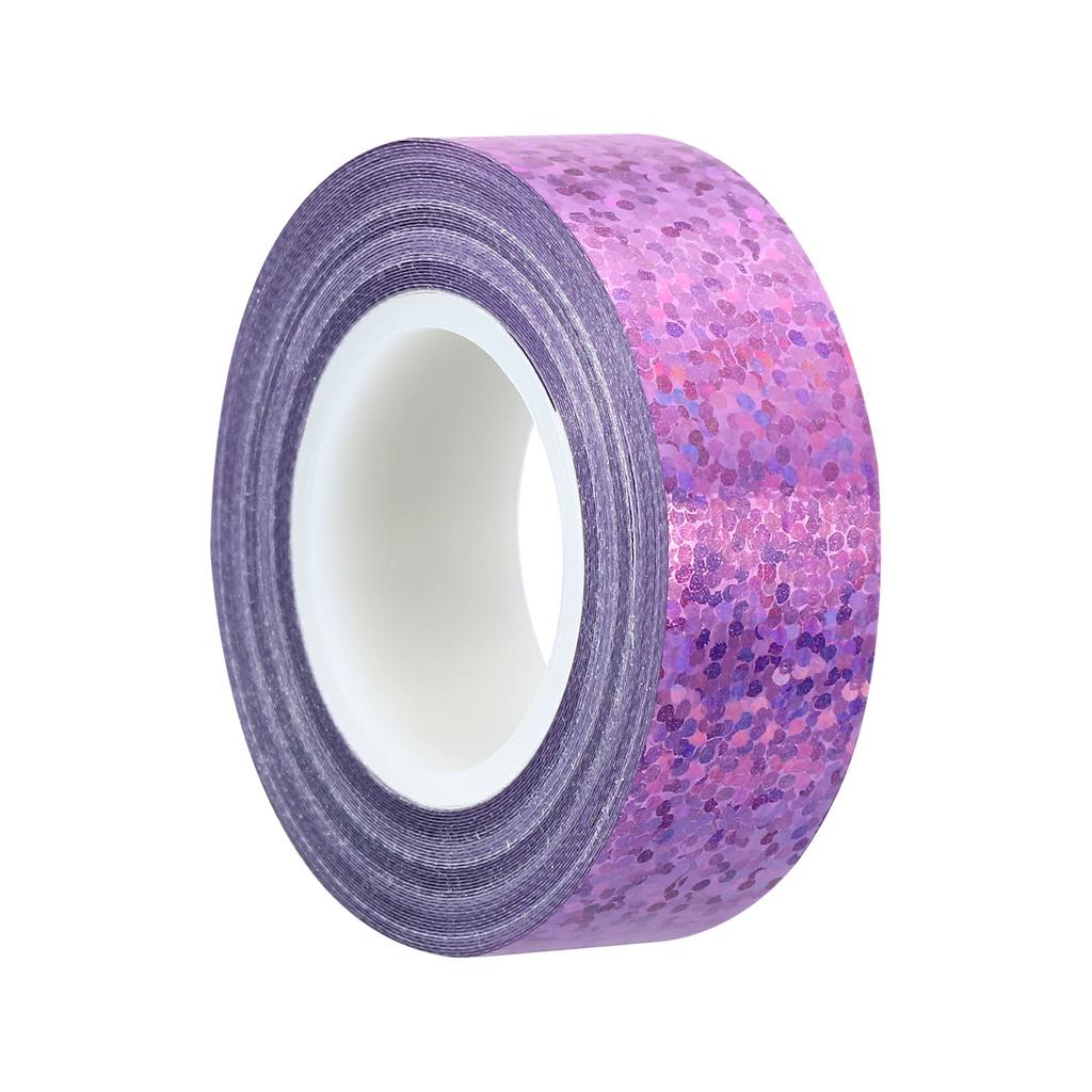 1/2/4Pc Glitter Sparkle Tape 15mmx5m Holographic Art Decorative Self-Adhesive Masking Tapes for DIY Scrapbook Art Craft Wrapping
