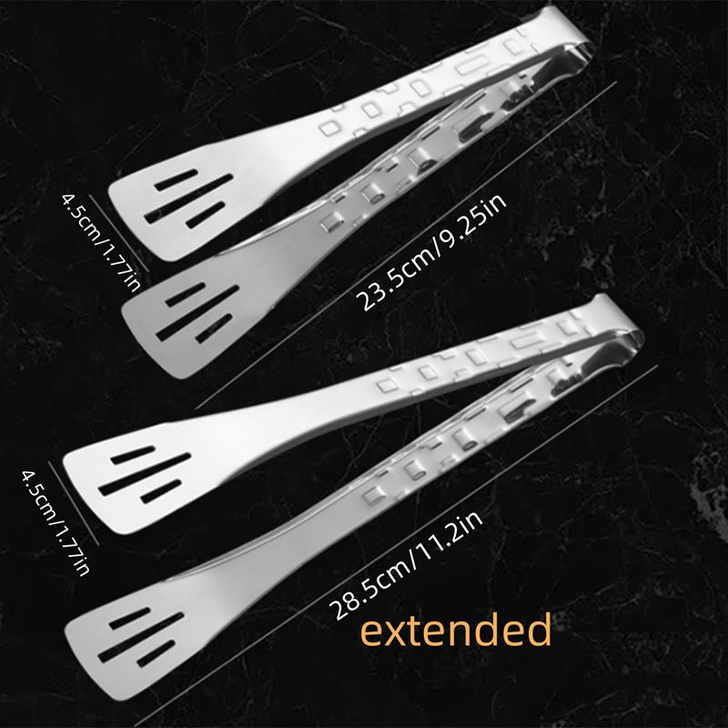 Stainless Steel Tongs For Buffet Cooking Tools Are Used For Steak Grilling Bread Tong Pastries And Meat Grilling Tongs