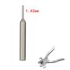 10Pcs Dismounting Pin Repair Kit Tool Stainless Steel Flip Key Disassembling Pliers for Lock Repair and Maintenance