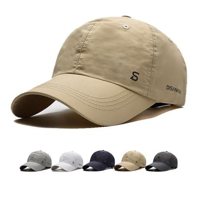 Frühling Sommer Dünne Schnelltrocknende Sportmütze Damen Outdoor Baseballmütze Laufmütze Herren Sonnenschutz Sonnenblende Mützen Fischermütze Schirmmütze