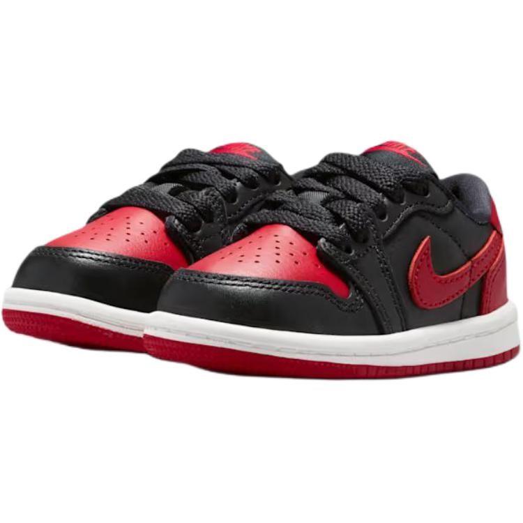 Jordan Low top Toddler Shoes Black Red Infant And Toddler IW6279-001