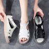 Women's Sandals Summer Essentials Mary Jane Beach Shoes Flats Girl Open Toe Plus Size Casual Soft Walking Beige Sandals Large Size