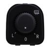 Mirror Control Switch Knob 1K0959565K Left Driver Side Rear View Mirror Adjustment Control Switch Replacement for MK5