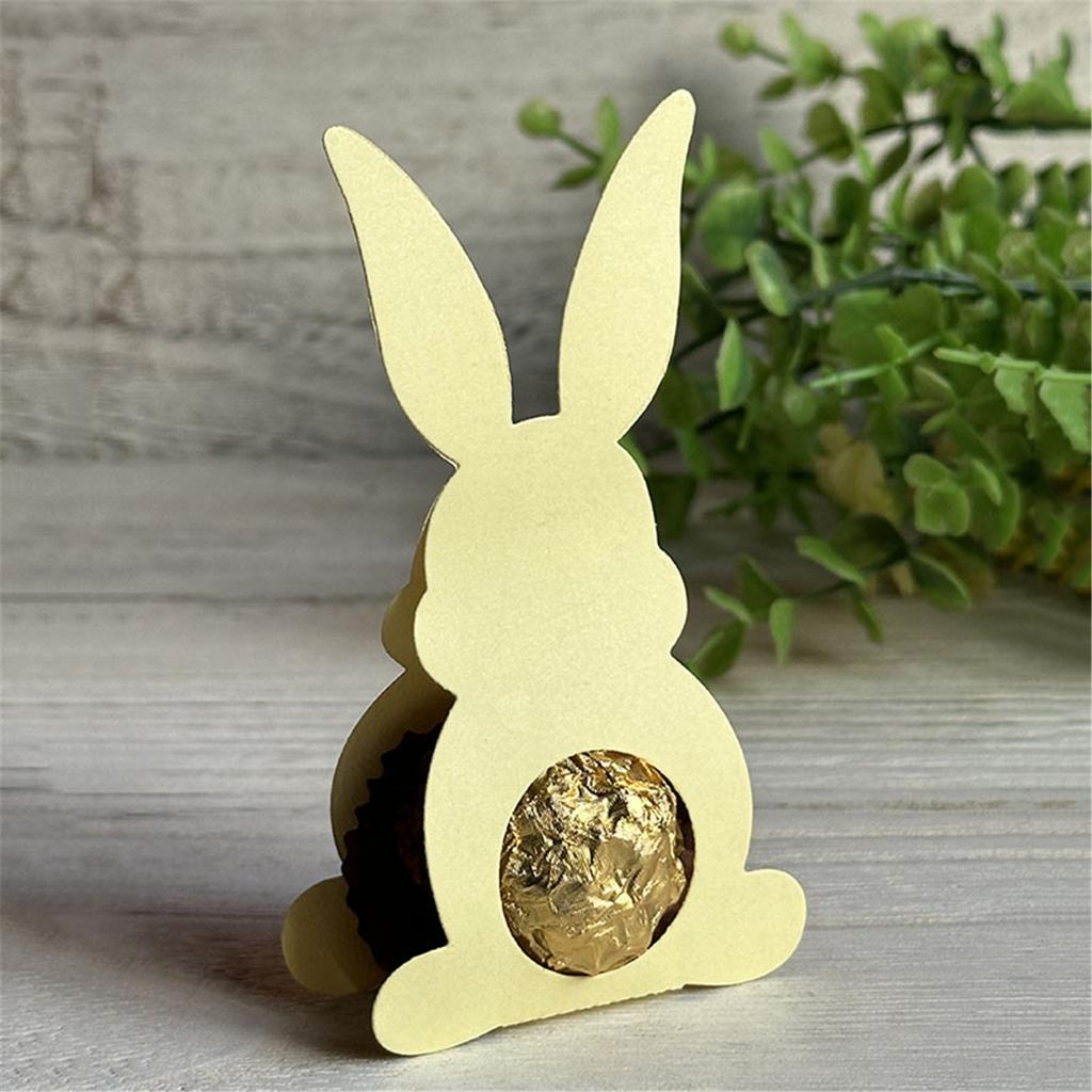 Bunnies Animal Shape Cutting Dies Carbon Steel Die Cut Templates for Card Making Scrapbooking Packaging Embellishment