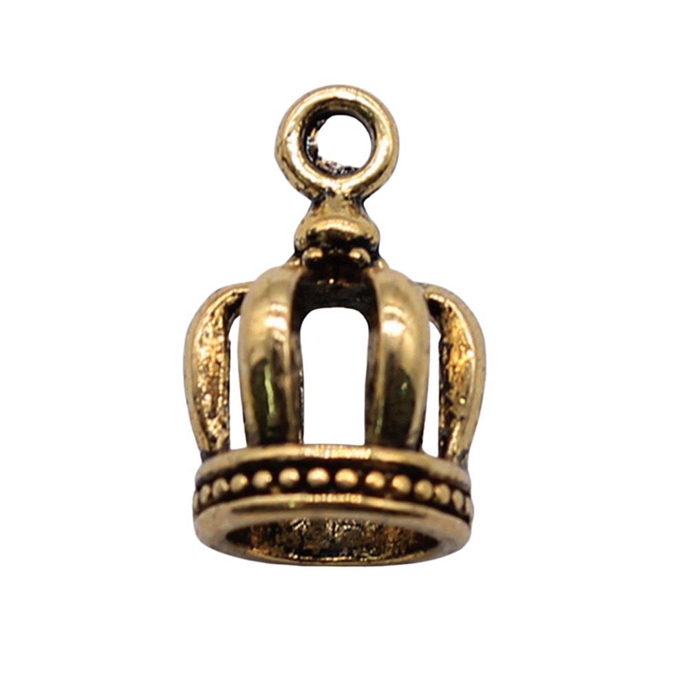 Crown Charms Multi Color Alloy Pendants For Royal Princess Jewelry Accessories