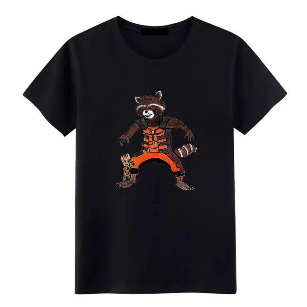 Tree Man Groot T-shirt Fashion Women Short Sleeves Tees Tops Summer O-Neck Tshirt Summer Female Casual T Shirt top