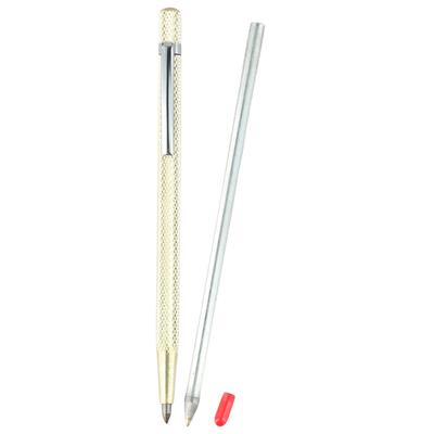 Scriber Glass Tile Cutter Accessories Parts 2PCS Diamond Gold And Silver Metal Tile Cutting Pen Carbide Scriber