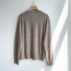 MK Brand Fox Embroidered Wool Cardigan - Single-Breasted, Round Neck Sweater for Autumn/Winter