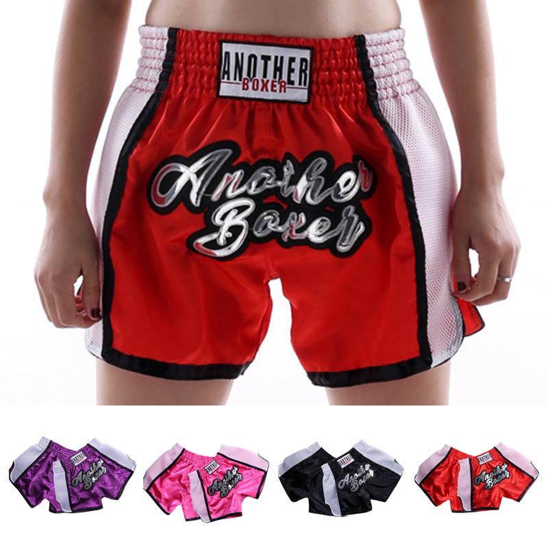 Kids//Adult Muay Thai Shorts Boxing Pants Kickboxing Fighting Printed MMA Shorts