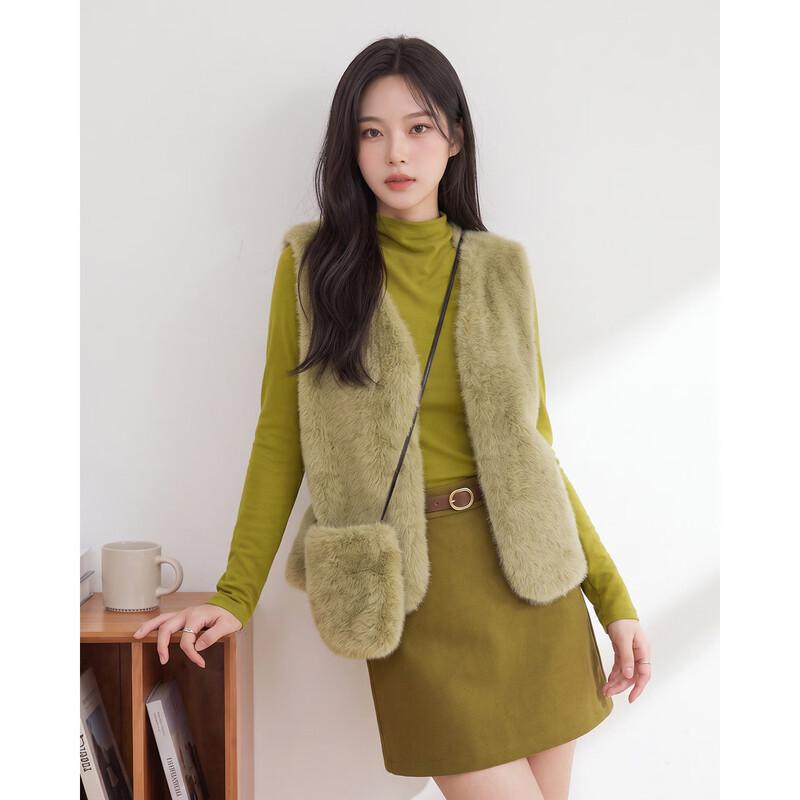 IEF Winter Korean-Style Chic Two-Piece Set
