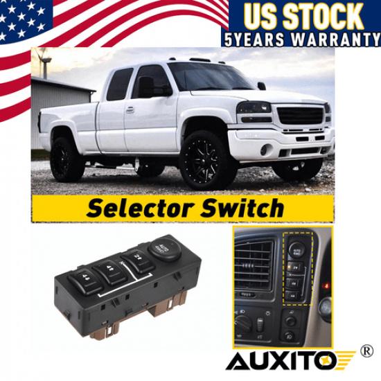 4x4 Selector Switch for CHEVY TAHOE SILVERADO YUKON SIERRA SUBURBAN AVALANCHE EA
