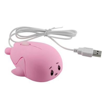 Souris Filaire Cartoon Multifonctionnelle Design Ergonomique Innovant Mignonne Souris d'Ordinateur USB pour