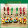 Portachiavi Creativo Winnie The Pooh Affascinante Accessorio in PVC per Borse e Chiavi