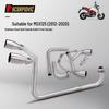 MSX125 Motorcycle Exhaust System: Full Exhaust Pipe & Muffler for 2012-2020 Models