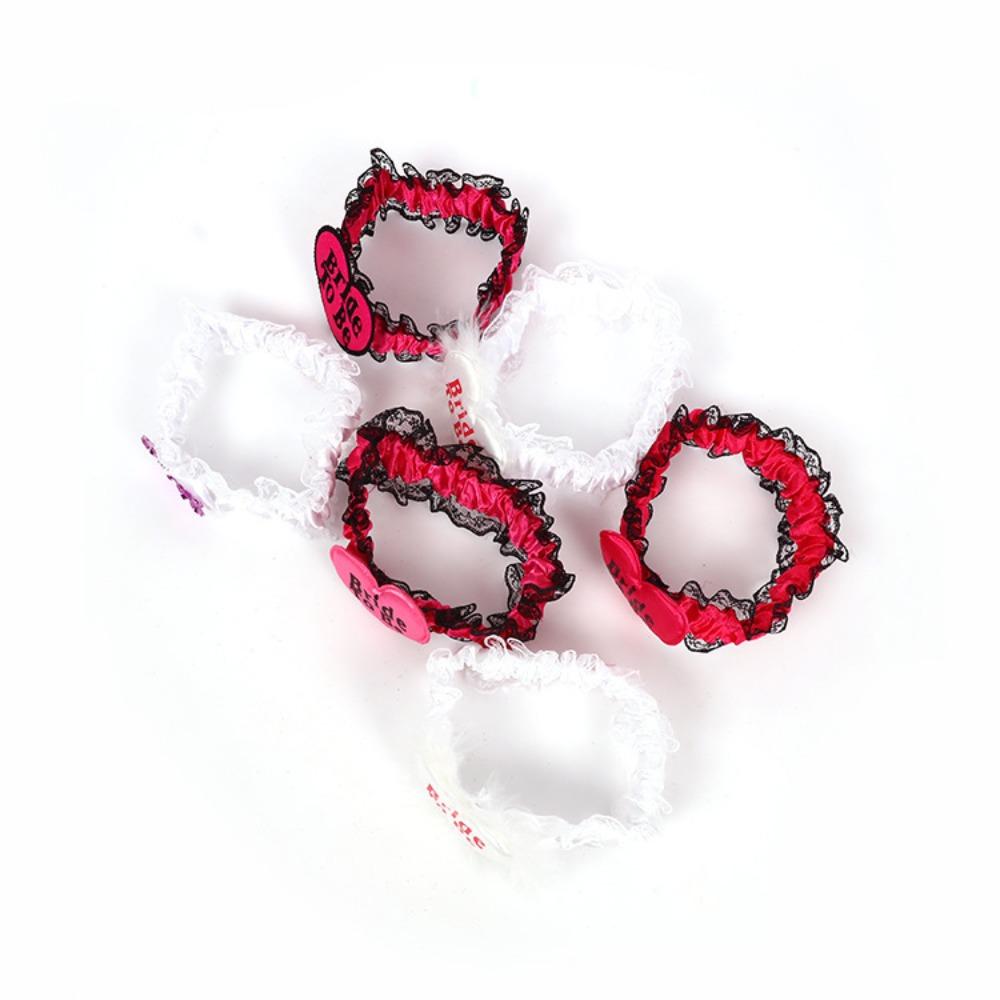 2/4 Pcs Cute Bride To Be Love Leg Rings for Wedding Party Valentine's Day Bridal Shower Bachelor Party Decorative Leg Rings