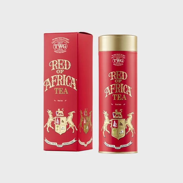 

Чай без кофеина_Чай Красный из Африки (Ройбуш) Чай из жестяной банки (100г)