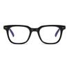 66037 Trend Rice Nail Square Frame Anti-Blue Light Flat Glasses 5 Personalized Plain And Thin Glasses