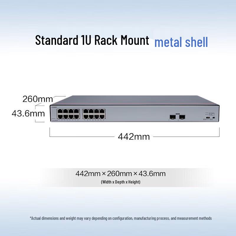 Huawei S1730S-L16P2SR-A1 16-Port Gigabit PoE Switch