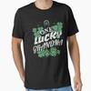 One Lucky Grandma Essential T Shirt Vintage Designer Clothes Streetwear Casual Comfortable Stylish Top For Everyday Wear