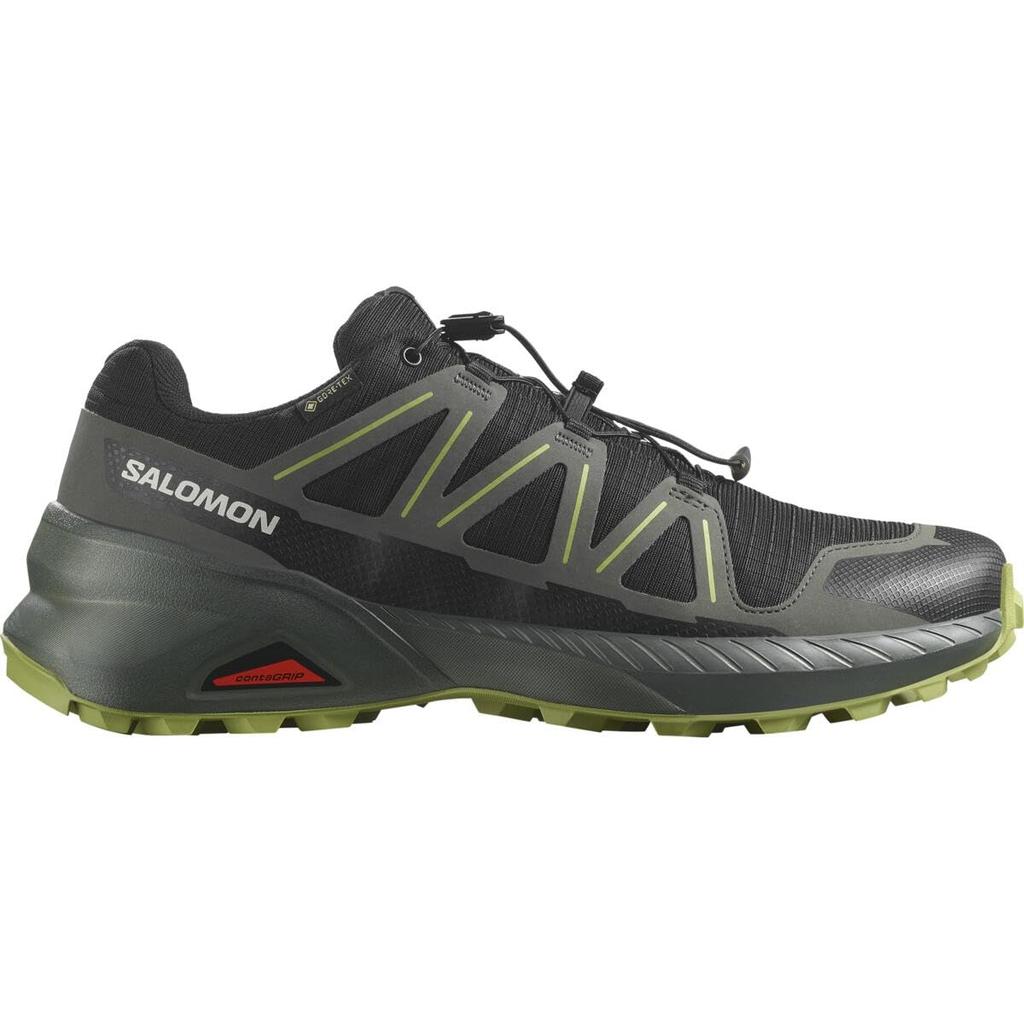 [Salomon] Trail-Laufschuhe SPEEDCROSS PEAK GORE-TEX Herren L47790500 Schwarz/Urban Chic/Dunkles Zitronengelb 25.0 cm