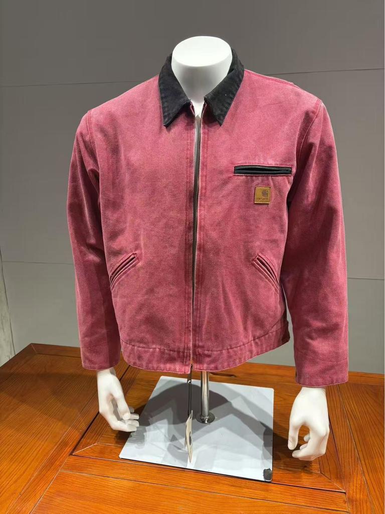 Carhartt J97 Unisex Distressed Workwear Zippered Jacket