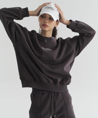 FOETTE Oversized Sweatshirt - Charcoal