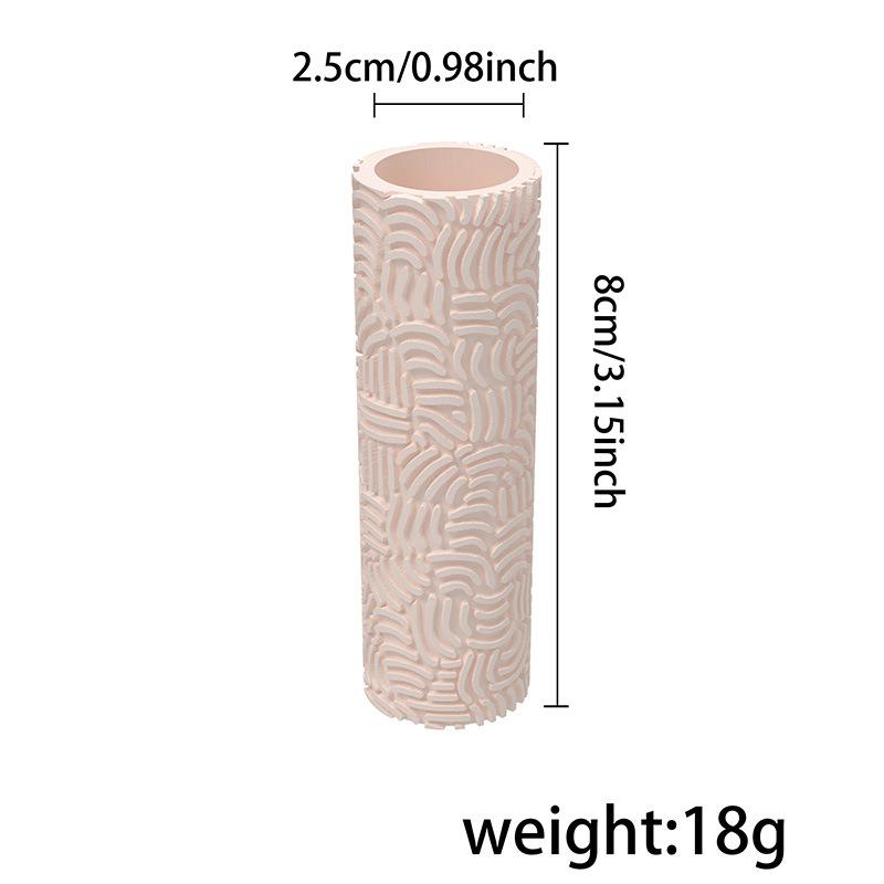 

Soft Pottery Clay Texture Roller High-precision Interweaving Curve Texture for Clay Decoration Diy Soft Pottery Earrings Making