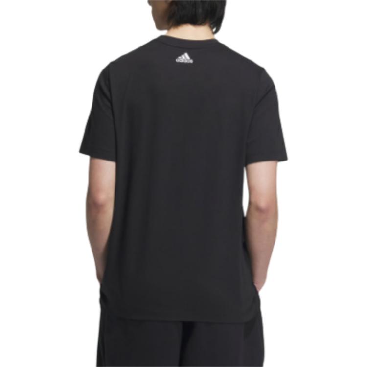 Adidas T Shirt Men's Black/White JE3202
